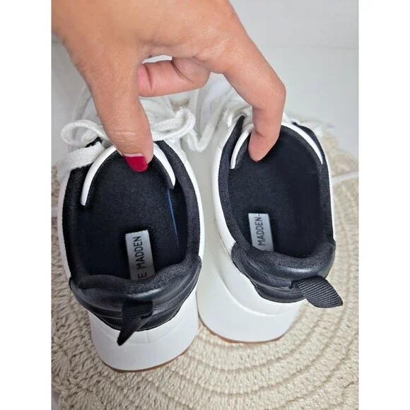 Steve Madden Girl Women's Platform Chunky Jogger Sneakers 6.5M Spice Girls 90s* - Picture 16 of 16